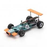 Spark 1/43 BRM P133 - #12, Jackie Oliver - Spanish GP 1969 Diecast Car