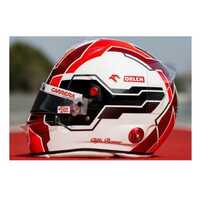 Spark 1/5 Bell Helmet - 2021 - #99 Antonio Giovinazzi (Alfa Romeo) - Model Helmet