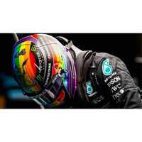 Spark 1/5 Mercedes-AMG - Abu Dhabi GP 2021 - Lewis Hamilton Helmet