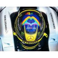 Spark 1/5 Mercedes-AMG - Canadian GP 2022 - Lewis Hamilton Resin Model