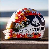 Spark 1/5 Yuki Tsunoda - AlphaTauri - 2023 Resin Model Helmet