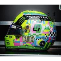 Spark 1/5 McLaren Formula 1 Team - Lando Norris - British GP 2024 Resin Model Helmet