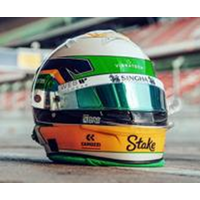 Spark 1/5 Stake F1 Team Kick Sauber Gabriel Bortoleto 2025 Resin Model Helmet