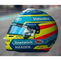 Spark 1/5 Aston Martin Aramco Formula One Team Fernado Alonso 2025 Resin Model Helmet