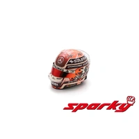 Spark 1/5 Mercedes-AMG PETRONAS F1 Team Kimi Antonelli Miami GP 2025 Resin Model Helmet