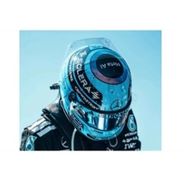 Spark 1/5 Mercedes-AMG Petronas F1 Team George Russell US GP 2025 Resin Model Helmet