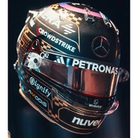 Spark 1/5 Mercedes-AMG PETRONAS F1 Team - George Russell - Las Vegas GP 2025 Resin Model Helmet