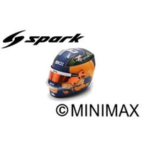 Spark 1/5 Oscar Piastri Race Helmet - Australian GP 2024 Resin Model