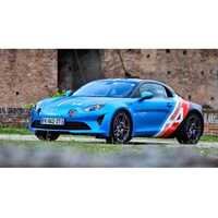 Spark 1/43 Alpine A110 Trackside - #14, Fernando Alonso - Monza GP 2021 Diecast Car
