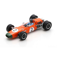 Spark 1/43 Brabham BT11A - #2, Graham Hill - Tasman Series Winner New Zealand GP 1965 Diecast F1