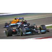 Spark 1/43 Mercedes-AMG Petronas W12 E Performance - #77, Valtteri Bottas - 3rd Bahrain GP Diecast Model Car