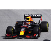 Spark 1/43 Red Bull Racing Honda RB16B - #33, Max Verstappen - 2nd Spanish GP 2021 - 100th GP with Red Bull Racing Diecast Model Car