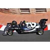 Spark 1/43 AlphaTauri AT02 - #10, Pierre Gasly - 6th Monaco GP 2021 Diecast