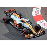 Spark 1/43 McLaren MCL35M #3, Daniel Ricciardo - Monaco GP 2021 Diecast Car