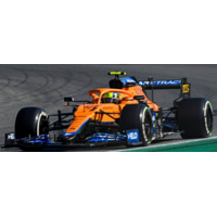 Spark 1/43 McLaren MCL35M No.4 McLaren - 2nd Italian GP 2021 - Lando Norris. With Pit Board