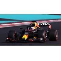 Spark 1/43 Red Bull Racing Honda RB16B No.33 Red Bull Racing - Winner Abu Dhabi GP 2021 - World Champion Edition With No.1 Board and Pit Board. Max Ve