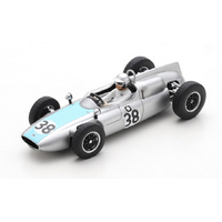 Spark 1/43 Cooper T53 - #38, Bernard Collomb - German GP 1961 Diecast Car
