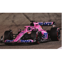 Spark 1/43 Alpine A522 No.31 BWT Alpine F1 Team - 7th Bahrain GP 2022 - Esteban Ocon Resin Model