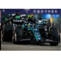 Spark 1/43 Aston Martin AMR23 No.14 Aston Martin Aramco Cognizant F1 Team - 3rd Bahrain GP 2023 - Fernando Alonso Diecast Car