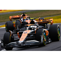 Spark 1/43 McLaren MCL60 No.4 McLaren - 2nd British GP 2023 - Lando Norris. With pit board
