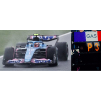 Spark 1/43 Alpine A523 No.10 BWT Alpine F1 Team - 3rd Dutch GP 2023 Pierre Gasly. With pit board