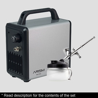 Sparmax ARISM Mini S.Silver with Max-3 Airbrush Combo