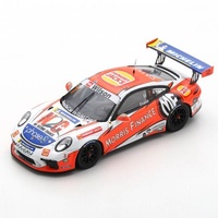 Spark 1/43- Porsche 911 GT3 Cup - #7 Jaxon Evans - 2018 Porsche Carrera Cup Australia Champion Model Car