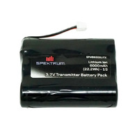 Spektrum 6000mah 1S 3.7v LiPo Transmitter Battery suit iX12/NX6/NX8 Tx Plug (XH-1S)