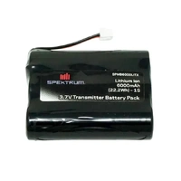 Spektrum 6000mah 1S 3.7v LiPo Transmitter Battery suit iX12/NX6/NX8 Tx Plug (XH-1S)