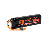 Spektrum 4000mAh 3S 11.1V 30C Smart G2 LiPo Battery with IC3 Connector