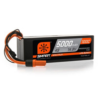 Spektrum 5000mah 4S 14.8v 100C Smart Hard Case LiPo IC5