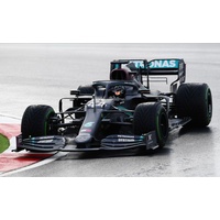 Spark 1/43 Mercedes-AMG Petronas Formula One Team - #44, Lewis Hamilton - F1 W11 EQ Performance - Winner Turkish GP 2020, World Championship Edition w