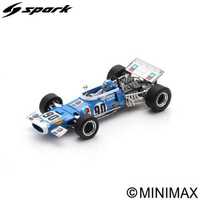 Spark 1/43 Matra MS11-12 No.90 Vainqueur Course de Côte du Mont Dore 1970 Jean-Pierre Beltoise Diecast Car