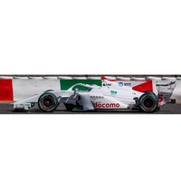 Spark 1/43 DOCOMO TEAM DANDELION SF23 No.5 DOCOMO TEAM DANDELION RACING M-TEC HR-417E - Super Formula 2023 - Tadasuke Makino Diecast Car