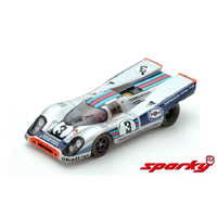 Spark 1/64 Porsche 917K - #3 Elford / Larrousse - Winner, 1971 Sebring 12Hr Diecast Car