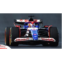 Spark 1/64 Visa Cash App RB Formula One Team VCARB 01 No.30 9th US GP 2024 - Liam Lawson - (LL's First F1 Debut) Resin Model Car