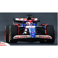 Spark 1/64 Visa Cash App RB Formula One Team VCARB 01 No.30 9th US GP 2024 - Liam Lawson - (LL's First F1 Debut) Resin Model Car