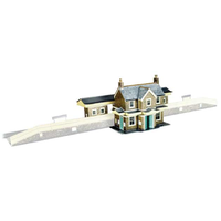 Superquick OO Country Station Building Card Kit