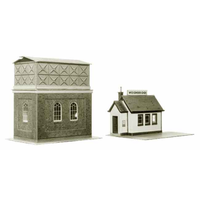 Superquick OO Water Tower Card Kit