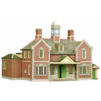 Superquick OO Railway Terminus Building Card Kit