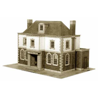 Superquick OO Police Station or Public Library Card Kit
