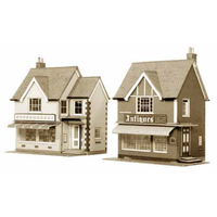 Superquick OO Supermarket & Shop Card Kit