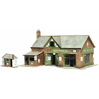 Superquick OO Country Garage & Petrol Pump Card Kit
