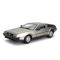 Sun Star 1/18 1981 De Lorean DMC 12 Coupe - Stainless Steel