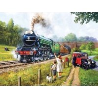 Suns Out 1000pc Watching the Trains