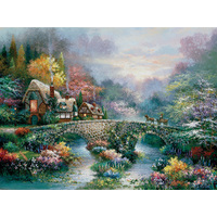 Suns Out 1000pc Peaceful Cottage Jigsaw Puzzle