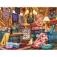 Suns Out 1000pc The Quilt Lodge Jigsaw Puzzle
