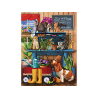 Suns Out 1000pc Trouble In Potting Shed Jigsaw Puzzle