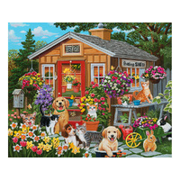 Suns Out 1000pc Visiting The Potting Shed Jigsaw Puzzle