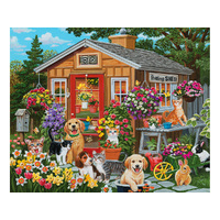 Suns Out 1000pc Visiting The Potting Shed Jigsaw Puzzle